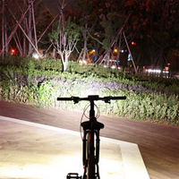 Lámpara para manillar de bicicleta – recargable y a prueba de agua 