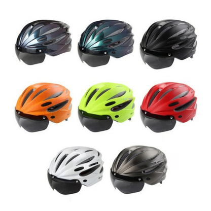 Casco Sport Bicicletta – Visiera Integrata e Regolazione Precisa 