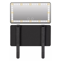 Espejo LED De Parasol Para Coche – Iluminación Ajustable Y Recargable 