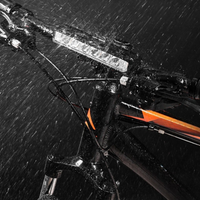 Lámpara para manillar de bicicleta – recargable y a prueba de agua 