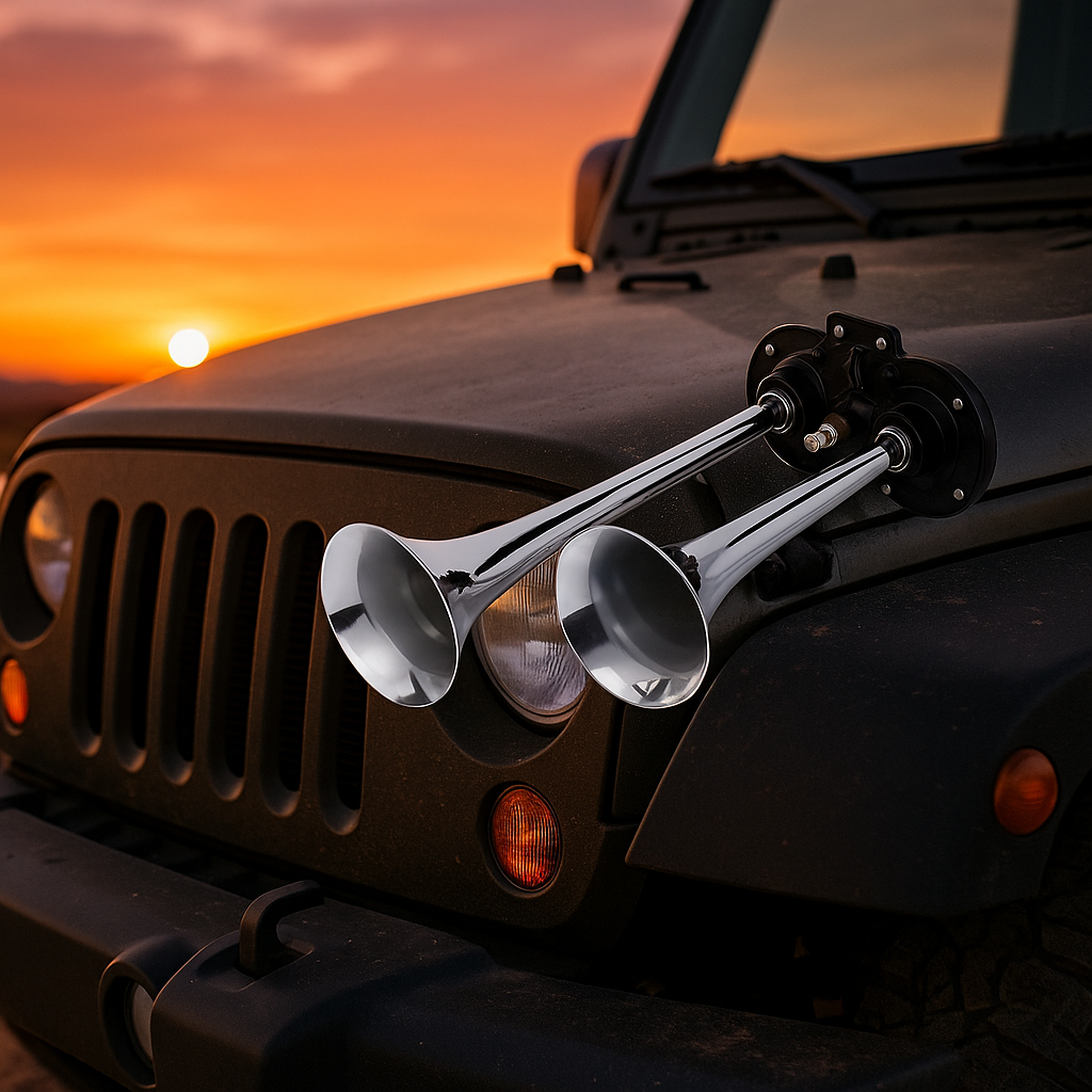 Universal Horn — Ideal For Car, Motorcycle And Truck 