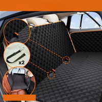Husă De Scaun Auto Pentru Câini – Impermeabilă & Antiderapantă Cu Ham De Siguranță 