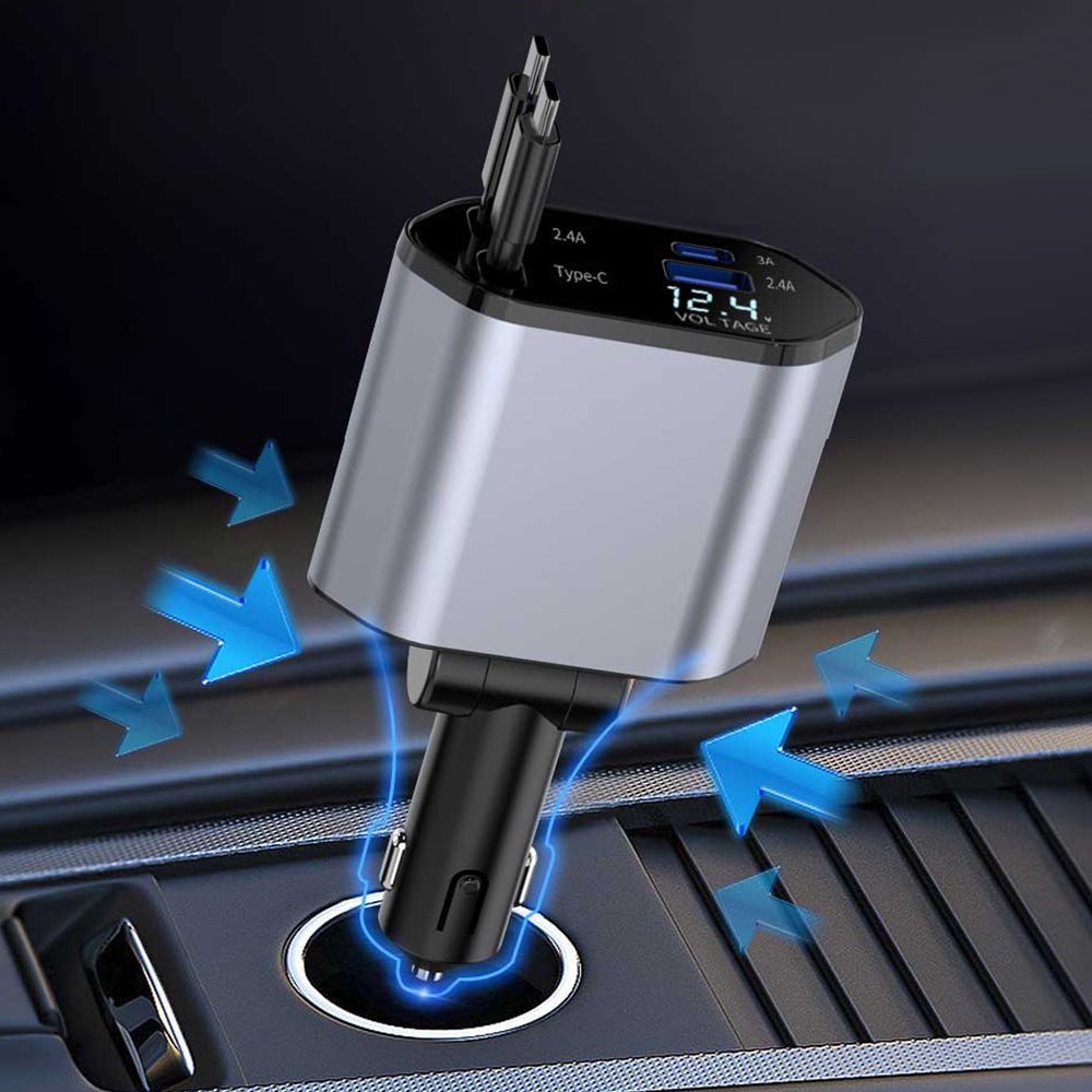 Auto-Ladegerät 9-in-1 — Leistung 154W für all Ihre Geräte 
