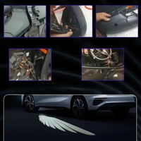 Autotür-Lichtprojektor Engelsflügel - Visueller Effekt & Einzigartiger Stil