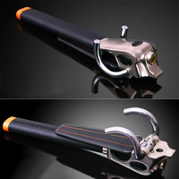 キー付きステアリングロック - コンパクトで目立たない保護 