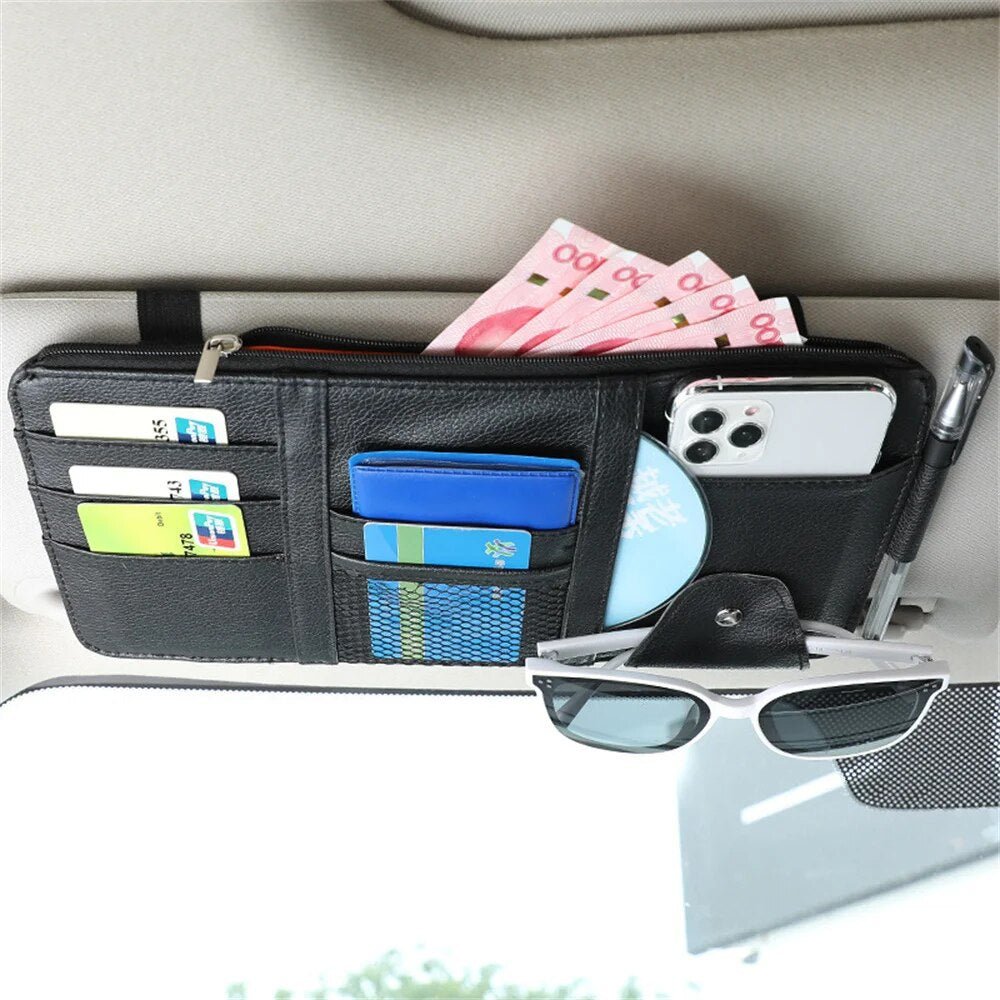 Organizator Auto Pentru Parasolar — Păstrați-Vă Accesoriile La Îndemână 
