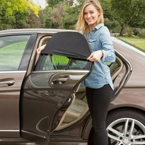 車用サンシェード – UVカットとユニバーサル互換性 