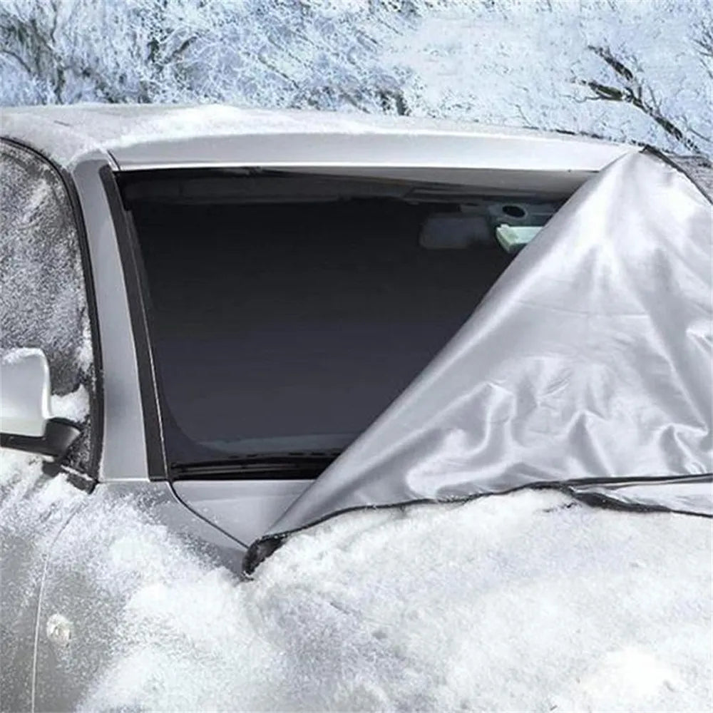 Copertura Magnetica Parabrezza — Protezione Contro Ghiaccio E Neve 