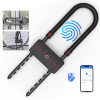 Bluetooth és Ujjlenyomat Antivol Kerékpár 