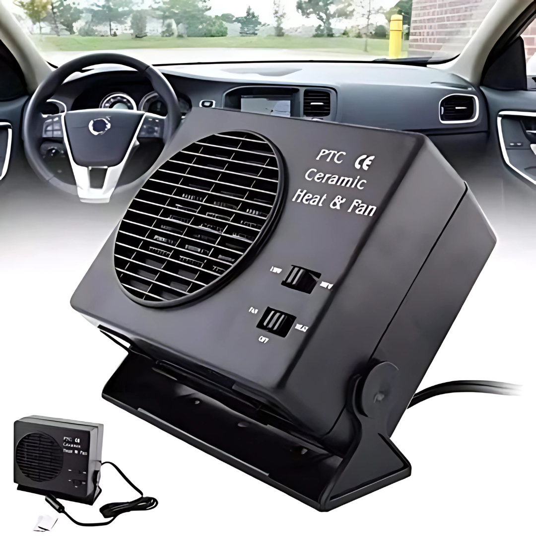 車用12Vファンヒーター — 迅速な霜取りと瞬時の暖房 